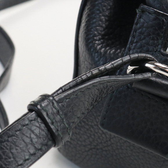 Balenciaga Shoulder Bag Handbag Leather Black - Picture 9 of 12